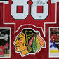 Suede Framed Chicago Blackhawks Patrick Kane Autographed Signed Jersey Fanatics
