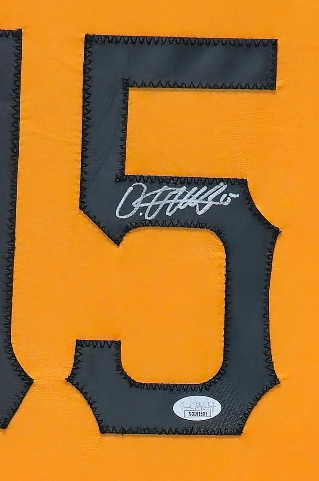 Framed Pittsburgh Pirates Oneil Cruz Autographed Signed Jersey Jsa Coa