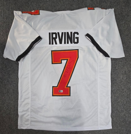 Tampa Bay Buccaneers Bucky Irving Autographed Signed Jersey Beckett Holo