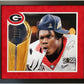 Georgia Bulldogs Jordan Davis Suede Framed Signed 16X20 Photo Jsa Coa
