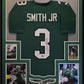 Framed Philadelphia Eagles Nolan Smith Jr Autographed Signed Jersey Beckett Holo