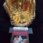 Cincinnati Reds Pete Rose Signed Inscribed 2Xgg Mini Gold Glove Jsa Coa