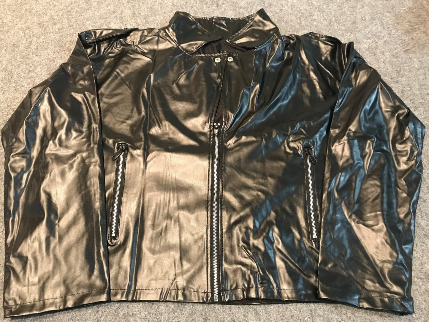 Henry "Fonz" Winkler Autographed Signed Faux Leather Jacket Jsa Coa