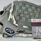 New York Yankees Deivi Garcia Autographed Signed Glove Jsa Coa