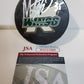 Michigan K-Wings Marty Turco Signed Logo Puck Jsa Coa