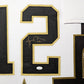 Framed New Orleans Saints Marques Colston Autographed Signed Jersey Jsa Coa