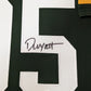 MVP Authentics Framed Green Bay Packers Devonte Wyatt Autographed Signed Jersey Jsa Coa 450 sports jersey framing , jersey framing