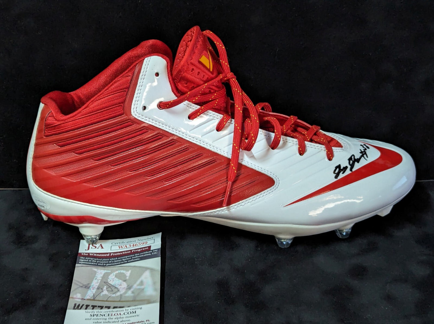 Kansas City Chiefs L'jarius Sneed Autographed Signed Cleat Jsa Coa