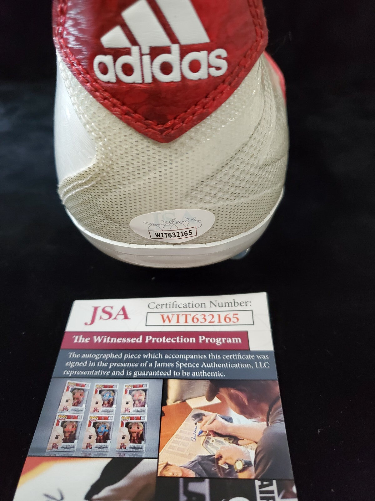 Isaiah Wright Autographed Signed Cleat Jsa Coa
