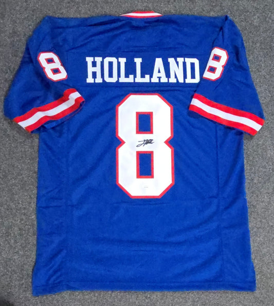 New York Giants Jevon Holland Autographed Signed Jersey Jsa Coa