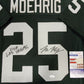 Las Vegas Raiders Tre'von Moehrig Autographed Inscribed Jersey Jsa Coa