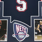 Framed New Jersey Nets Jason Kidd Autographed Signed Jersey Beckett Holo