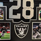 Framed Las Vegas Raiders Josh Jacobs Autographed Signed Jersey Jsa Beckett