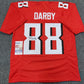 Atlanta Falcons Frank Darby Autographed Signed Jersey Jsa Coa