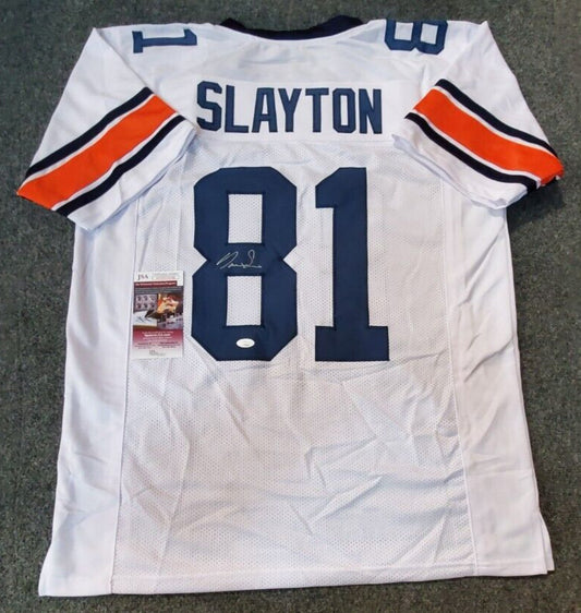 Auburn Tigers Darius Slayton Autographed Signed Jersey Jsa Coa