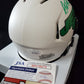 N.Y. Jets Alijah Vera-Tucker Autographed Signed Lunar Mini Helmet Jsa Coa