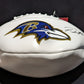 Baltimore Ravens Patrick Queen Autographed Signed Logo Football Jsa Coa