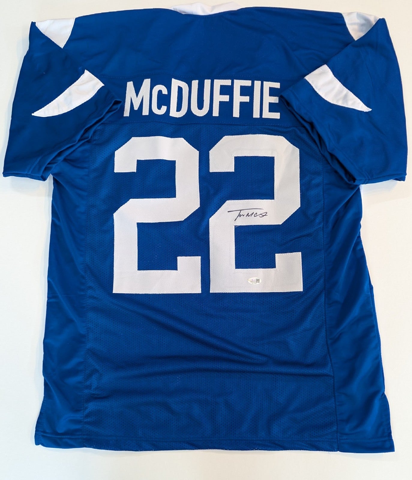Los Angeles Rams Trent Mcduffie Autographed Signed Jersey Jsa Coa