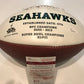 Steve Largent Autographed Signed Inscribe Seattle Seahawks Logo Football Jsa Coa
