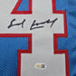 Houston Oilers Earl Campbell Autographed Signed Stat Jersey Jsa  Coa