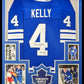Framed Toronto Maple Leafs Red Kelly Autographed Signed Jersey Jsa Coa