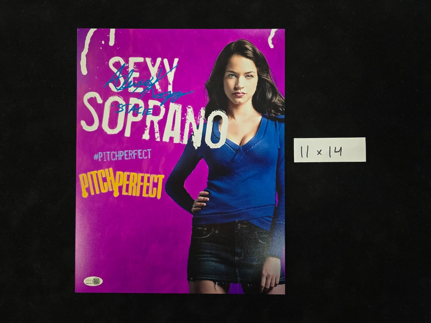 Alexis Knapp Signed / Autographed 11X14 Pitch Perfect Stacie Photo Jsa