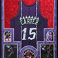 Framed In Suede Toronto Raptors Vince Carter Autographed Signed Jersey Fanatics
