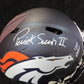 Denver Broncos Pat Surtain Ii Signed Insc Replica Full Size Helmet Beckett
