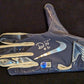 Seattle Seahawks Devon Witherspoon Signed Football Glove Beckett Hologram