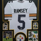 Framed Pittsburgh Steelers Jalen Ramsey Autographed Signed Jersey Jsa Coa