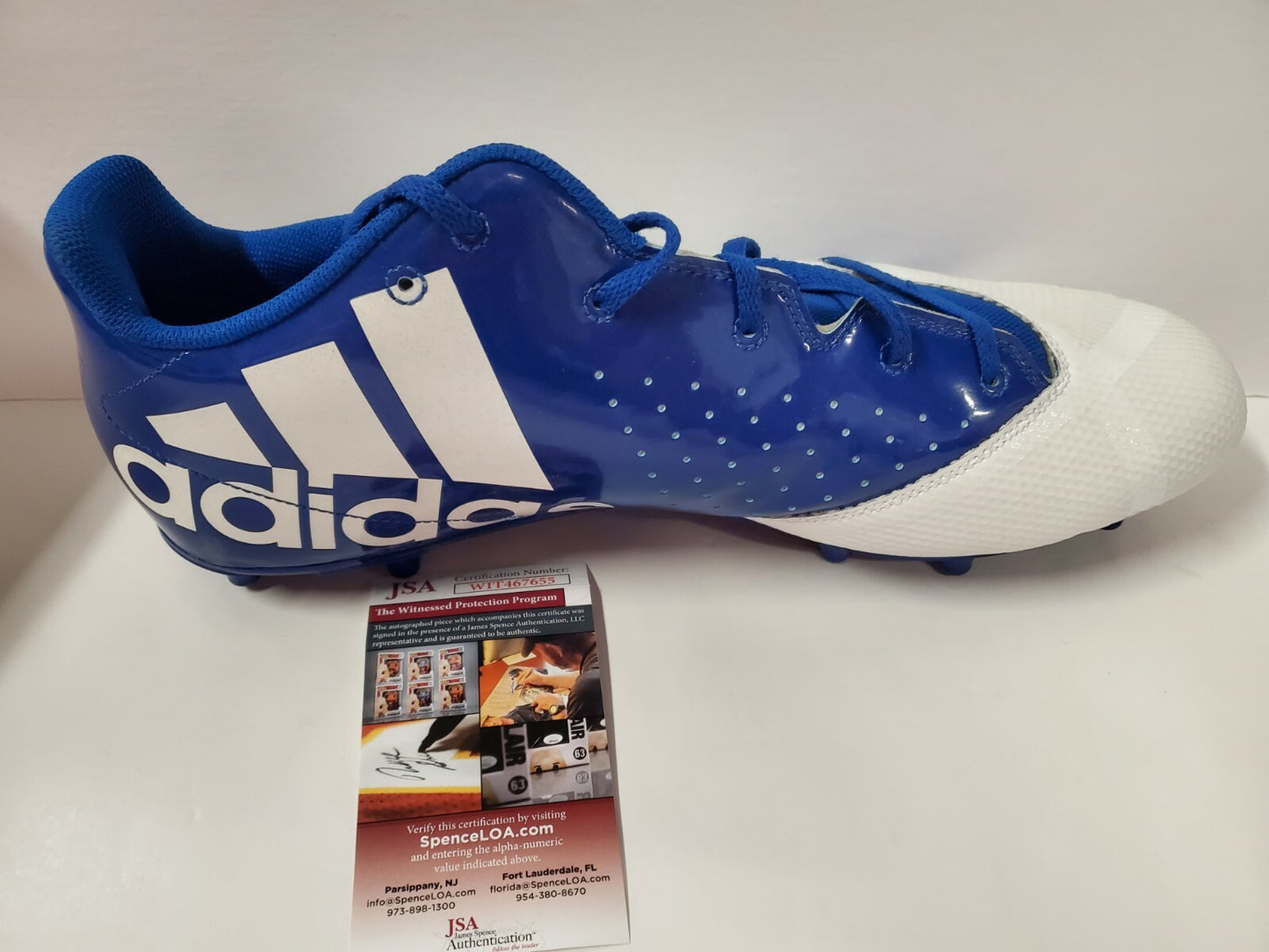 Henry Ellard Autographed Signed Cleat Jsa Coa