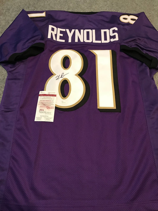 Keenan Reynolds Autographed Signed Baltimore Ravens Jersey Jsa  Coa