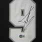 Framed San Antonio Spurs Tony Parker Autographed Jersey Beckett Holo
