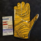 Pittsburgh Steelers Troy Fautanu Signed Glove Jsa Coa