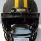 Green Bay Packers Eric Stokes Signed Insc Full Size Eclipse Authentic Helmet Jsa