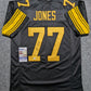 MVP Authentics Pittsburgh Steelers Broderick Jones Autographed Signed Color Rush Jersey Jsa Coa 90 sports jersey framing , jersey framing