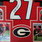Framed Georgia Bulldogs Eric Stokes Jr Autographed Signed Jersey Jsa Coa