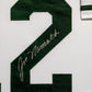 MVP Authentics Framed New York Jets Joe Namath Autographed Signed Stat Jersey Steiner Holo 900 sports jersey framing , jersey framing