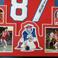 MVP Authentics Framed New England Patriots Rob Gronkowski Autographed Signed Jersey Bas Coa 1125 sports jersey framing , jersey framing