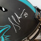 Miami Dolphins Pat Surtain Sam Madison Signed F/S Eclipse Replica Helmet Jsa Coa