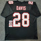 Atlanta Falcons Mike Davis Autographed Signed Jersey Jsa Coa