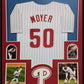 Framed Philadelphia Phillies Jamie Moyer Autographed Signed Jersey Playball Coa