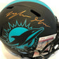 Myles Gaskin Signed Miami Dolphins Full Size Eclipse Replica Helmet Jsa Coa