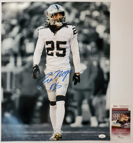 Las Vegas Raiders Trevon Moehrig Autographed 16X20 Photo Jsa Coa