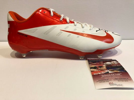 Denver Broncos Daesean Hamilton Autographed Signed Nike Cleat Jsa Coa