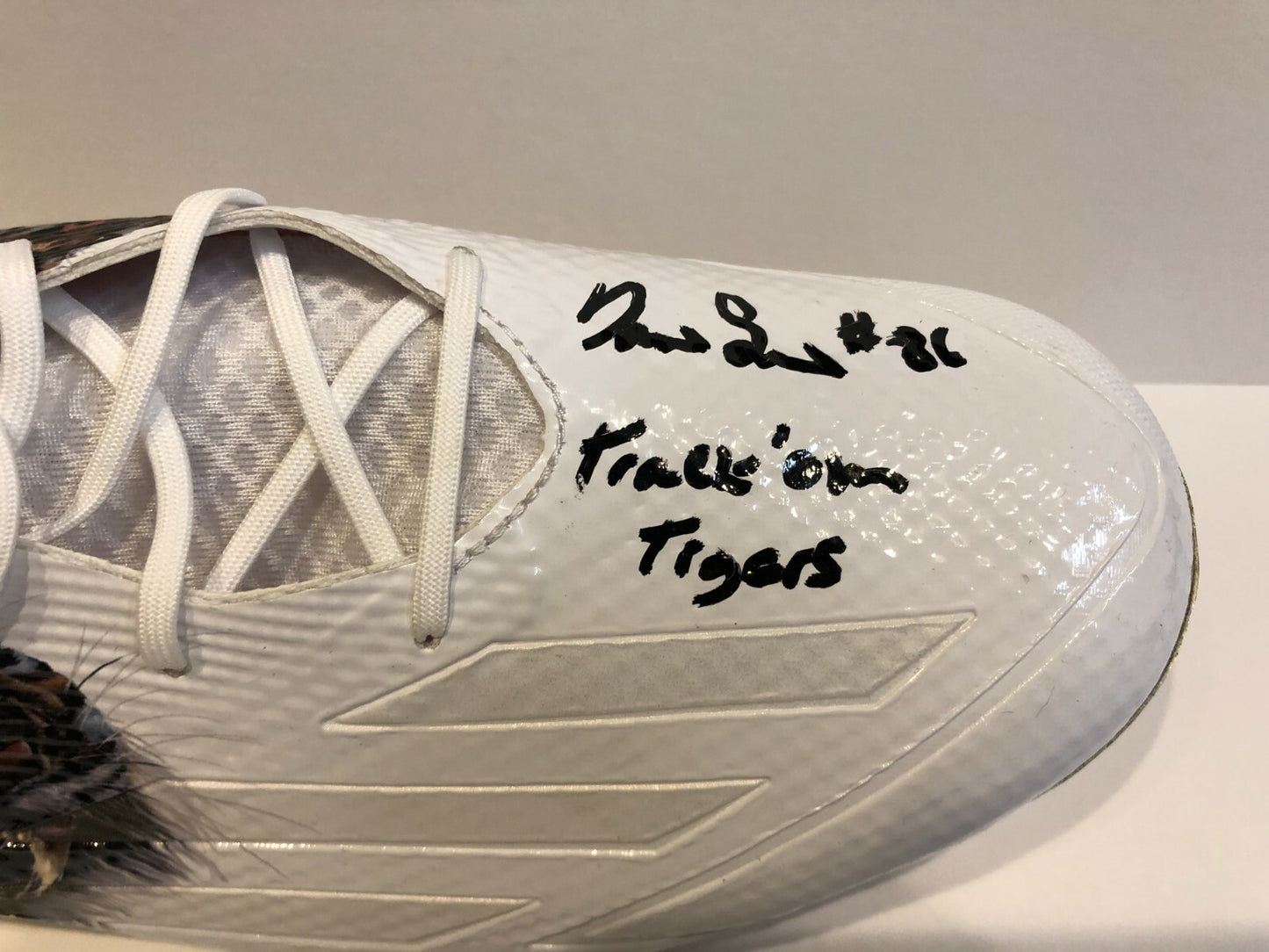 Auburn Tigers Darius Slayton Autographed Signed Inscribed Adidas Cleat Jsa Coa
