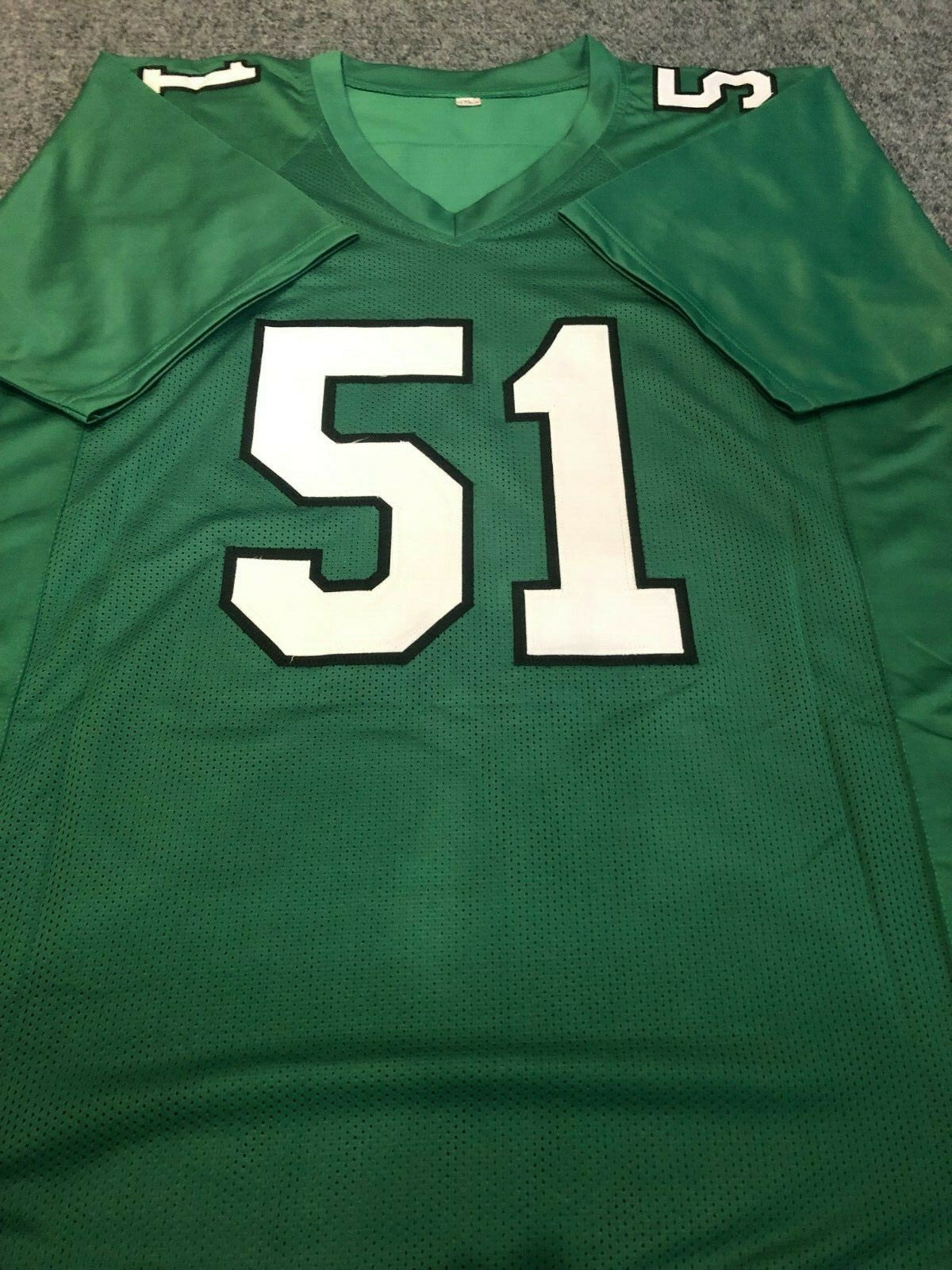 Philadelphia Eagles Willie Thomas Autographed Signed Jersey Jsa  Coa