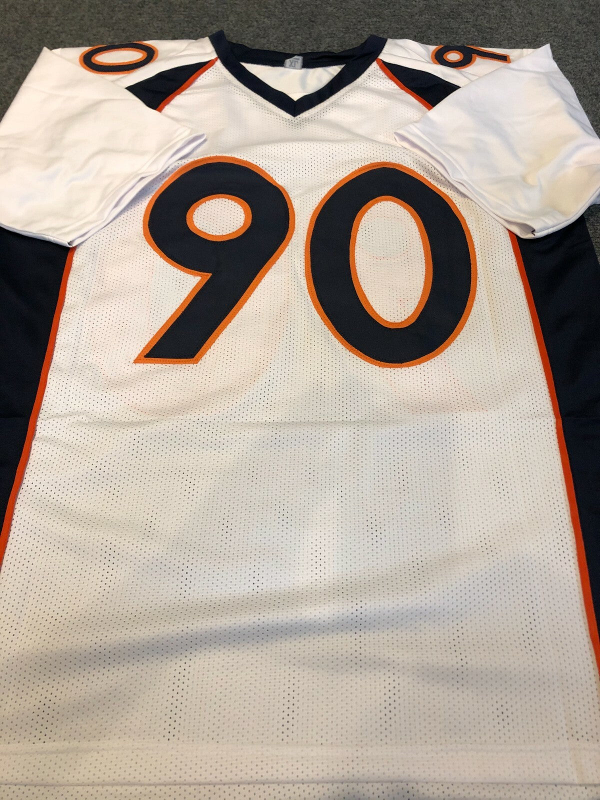 Denver Broncos Neil Smith Autographed Signed Jersey Jsa  Coa