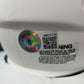 New England Patriots Drew Bledsoe Signed Lunar Eclipse Mini Helmet Beckett Holo