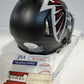 Atlanta Falcons Frank Darby Autographed Signed Speed Mini Helmet Jsa Coa